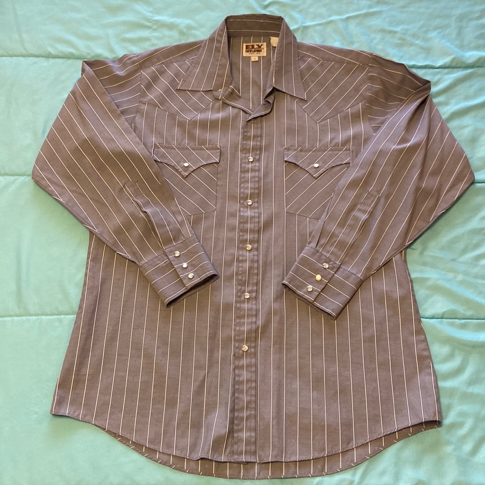 Mens Western Pearl Snap